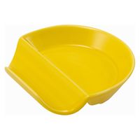 西海陶器 ハンゲツ smart豆小皿 黄 20473 1箱(5個入)（直送品）