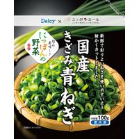 日本アクセス [冷凍食品] Delcy 国産 きざみ 青ねぎ 100g×15個 4973460600454（直送品）