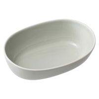 西海陶器 oval ボウル GY〈M〉 19633 1箱(3個入)（直送品）