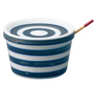西海陶器 es spice pot ボーダー BU 14476 1箱(3個入)（直送品）