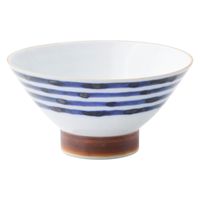 西海陶器 濃線紋 姫碗 11119 1箱(5個入)（直送品）