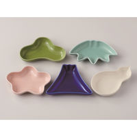 西海陶器 晴 豆皿 5枚セット(カラー) 19652 1個（直送品）