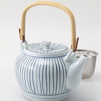 西海陶器 縞十草 MS10号土瓶 37649 1個