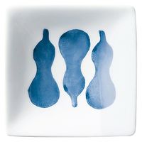 西海陶器 判子 角小皿 ひょうたん 43474 1箱(5個入)（直送品）