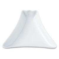 西海陶器 晴 豆皿 山 白 43516 1箱(5個入)（直送品）