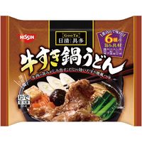 日清食品（株） [冷凍食品]  日清具多 牛すき鍋うどん 298g×14個 4548779723516（直送品）