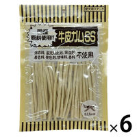 牛皮ガムSS 無添加 国産 40本 6袋 オーシーファーム ドッグフード おやつ
