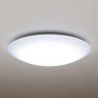 シーリングライト LED パナソニック 調光 丸形 シンプル リモコン付 Ra83 HH