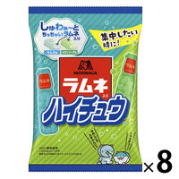 ラムネハイチュウ 8袋 森永製菓 ソフトキャンディ ハイチュー