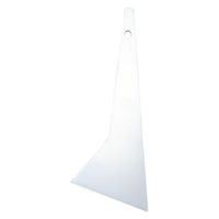 ハンディ・クラウン PPヘラ 白 3090310090 1セット(10本)