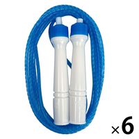 池田工業社 ビーズなわとび あお 1セット（6本）