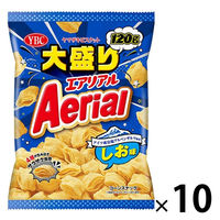 エアリアルドイツ産岩塩アルペンザルツ使用しお味（大盛り） 10袋 ヤマザキビスケット スナック菓子 おつまみ 大袋