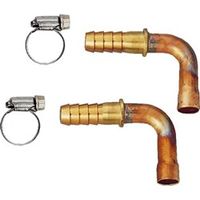 カクダイ ペアホース用ろう付け用セット 413ー612 413-612 1セット(4セット)（直送品）