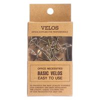 ベロス ニューパック カーペット画鋲 透明 DF-100C 1個(20本)