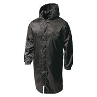 wundou（ウンドウ） キッズ・ジュニア 撥水 保温 セミロングボアコート 130 ブラック P6880J 1枚（直送品）