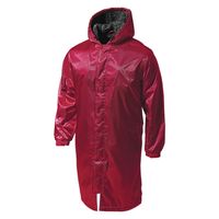 wundou（ウンドウ） キッズ・ジュニア 撥水 保温 セミロングボアコート 150 バーガンディ P6880J 1枚（直送品）