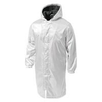 wundou（ウンドウ） キッズ・ジュニア 撥水 保温 セミロングボアコート 130 Ｓホワイト P6880J 1枚（直送品）