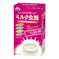 森永乳業 ミルク生活 スティック（10本入） 5箱