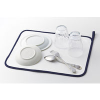 食器拭きにもなる水切りマット 5個 KBセーレン　S080