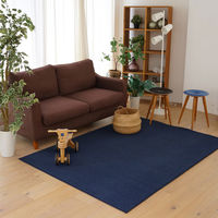 スミノエ コンシェルジュ オーダーラグ バンジュール 1600×1950mm ブルー AS-BJ112-BL160195 1枚（直送品）