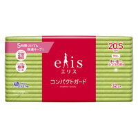 大王製紙 エリスコンパクトガード（多い昼～ふつうの日用）羽なし 893007 1個（32枚）