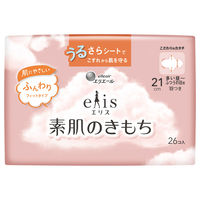 大王製紙 エリス素肌のきもち（多い昼~ふつうの日用）羽つき  883988 1個（26枚）