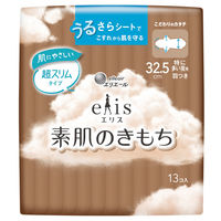 大王製紙 エリス素肌のきもち超スリム（特に多い夜用）325羽つき 883998 1個（13枚）