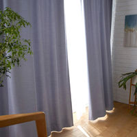 スミノエ DESIGNLIFE カーテン オフト ブルー AS-V2103-210170BL １セット(2枚入)（直送品）