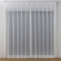 スミノエ DESIGNLIFE レースカーテン セドレ ナチュラルホワイト AS-V2105-150209NW １セット(2枚入)（直送品）