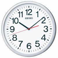 SEIKO（セイコー）オフィスタイプ 掛け時計 [電波 スイープ 大型 秒針停止機能] 直径361mm KX229S 1個