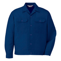 自重堂　制服百科　エコ製品制電長袖ジャンパー　ネービー　４Ｌ　2158（直送品）