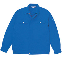 自重堂　制服百科　形態安定長袖ブルゾン　ブルー　４Ｌ　34100（直送品）