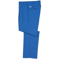 自重堂　制服百科　形態安定ツータックパンツ　ブルー　１０６　34101（直送品）