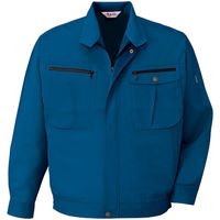 自重堂　制服百科　ストレッチ長袖ブルゾン　ダークブルー　Ｌ　45900（直送品）