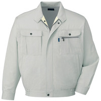 自重堂　制服百科　形態安定長袖ブルゾン　ストーングレー　５Ｌ　46000（直送品）