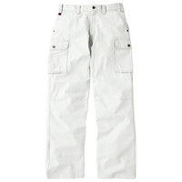 自重堂　制服百科　ノータックカーゴパンツ　ホワイト　８５　55002（直送品）