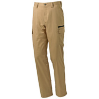 自重堂　制服百科　ストレッチノータックカーゴパンツ　キャメル　８５　75002（直送品）