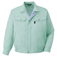 自重堂　制服百科　エコ高制電長袖ブルゾン　スプレーグリーン　４Ｌ　84400（直送品）