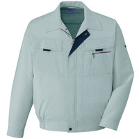 自重堂　制服百科　まるごとストレッチ長袖ブルゾン　アースグリーン　５Ｌ　85900（直送品）