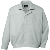 自重堂　制服百科　製品制電長袖ブルゾン　シルバー　Ｍ　86500（直送品）