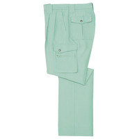自重堂　制服百科　低発塵製品制電ツータックカーゴパンツ　スプレーグリーン　Ｈ１１２　H927（直送品）