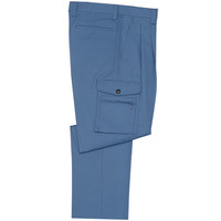 自重堂　制服百科　ツータックカーゴパンツ　ブルーグレー　Ｈ１１２　H14002（直送品）