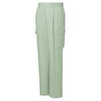 自重堂　制服百科　エコツータックカーゴパンツ　スプレーグリーン　Ｈ１１２　H46502（直送品）