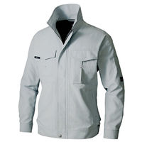 アイトス 長袖サマーブルゾン シルバーグレー L AZ-1630-003 1着（直送品）