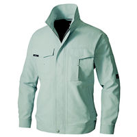 アイトス 長袖サマーブルゾン アースグリーン 4L AZ-1630-005 1着（直送品）