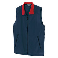 アイトス 裏メッシュベスト（男女兼用） ネイビー 6L AZ-2661-008 1着（直送品）