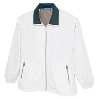 アイトス 裏メッシュジャケット（男女兼用） ホワイト 5L AZ-2665-001 1着（直送品）