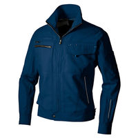 アイトス 長袖ブルゾン（男女兼用） ディープネイビー 4L AZ-30430-018 1着（直送品）