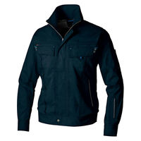 アイトス 長袖ブルゾン（男女兼用） ディープネイビー 6L AZ-30530-018 1着（直送品）