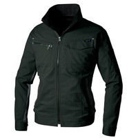 アイトス 長袖ブルゾン カーキブラック M AZ-30630-010 1着（直送品）